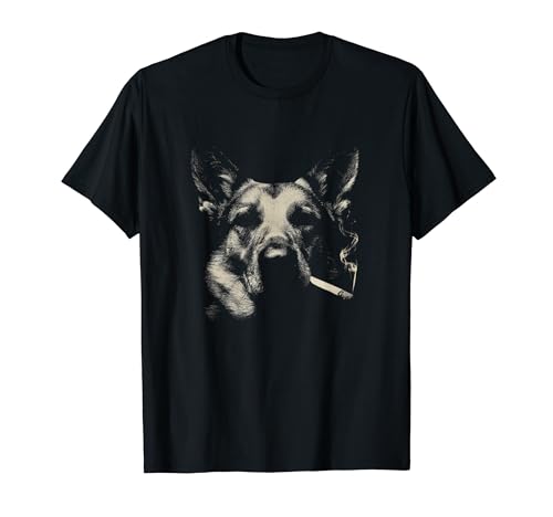 Cool Smoking Dog �W���[�}���V�F�p�[�h �t�@�j�[�~�[�� T�V���c