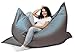Produktbild sunnypillow XL Sitzsack, Riesensitzsack Outdoor & Indoor 100 x 150 cm mit 140L Styropor Füllung Sessel für Kinder & Erwachsene Sitzkissen Sofa Beanbag viele Farben und Größen zur Auswahl Anthrazit