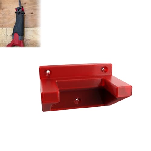 TrekGear wall mount bracket Compatible with Milwaukee M18 Fuel Sawzall, wall storage rack, workshop/garage storage organization