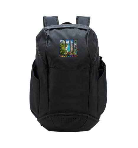 Bali Indonesia Rice Terraces Temple Sport Backpack