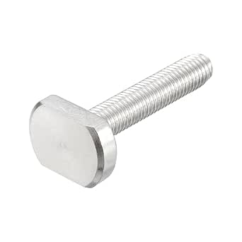 30PCS T Bolt Set Screws – M8x40mm, Nickel Plated, For 40 Series T-Slotted Aluminum Extrusion & Euro Stands
