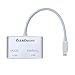 CABLEDECONN Mini Displayport Hdmi, 4-en-1 Mini Displayport DP (Puerto Thunderbolt Compatibles) a...