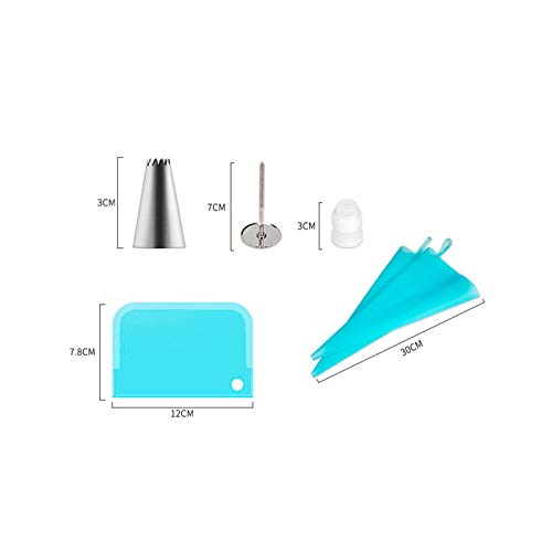 Jogo De Bicos Para Confeitar Em Inox - Kit Com 33 Peças