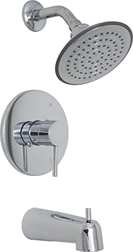 PROFLO PF8830G Orrs Tub and Shower Trim Package with 1.75 GPM Single Function Shower Head - Chrome