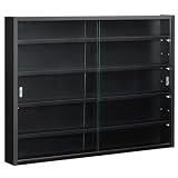 HOMCOM 5-Tier Wall-Mounted Cabinet