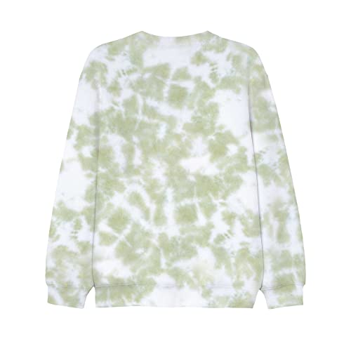 DALIX Embroidered Yin Yang Long Sleeve Tie Dye Pullover Fleece Crewneck Sweatshirt Sweater Men3