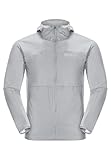 Robust Jack Wolfskin Herren Prelight Alpha JKT M Jacke, Silbergrau, L