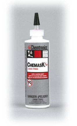 Chemtronics Chemask Pink Rubber Water Soluble Liquid Solder Mask - CLF8 [PRICE is per EACH]