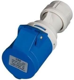 Evila – Air Base cetac 2 Poles + Earth 16 A 250 V Blue IP44