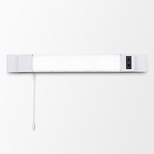 Lampada da bagno 5 W LED con presa per rasoio e