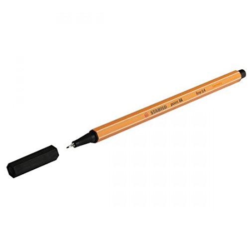 Stabilo Point 88 Fineliner Stift Schwarz 88/46