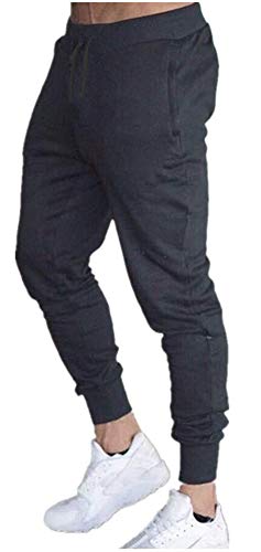 Calça Moletom Masculina Jogger Slim Fit Básica Novastreet Cor:Preto;Tamanho:M