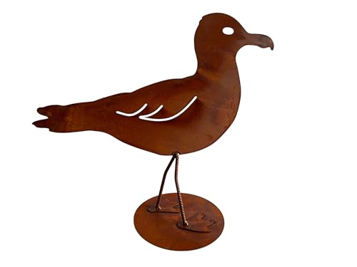 Bornhöft Edelrost Dekoration Rost Möwe Maritime Figur für den...