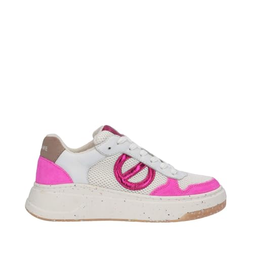 No Name - Sneaker Fuxia/rosa/bianco art.BRIDGET SNEKER FUXIA/ROSA/BIANCO 37