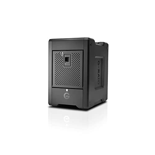 SanDisk Professional G-RAID 24TB Vg4 - gX|[eBȃG^[vCYNX4xCOtn[hhCu; Thunderbolt 3USB-C; n[hEFARAID; ő1000MB/b̓ǂݎB