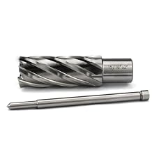 Annular Cutter 3/4 Inch Weldon Shank 15/16 Cutting Diameter 2 Cutting Depth Slugger Bits HSS Kit for Magnetic Drill Press