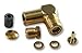 RADIALL R114165000 RF COAXIAL, SMB, RIGHT ANGLE PLUG, 50OHM (1 piece)