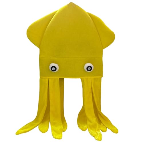 MEILVMEIJI Sombrero de sepia de simulación, diseño divertido, tela suave, cómodo para fiestas y uso diario para adultos