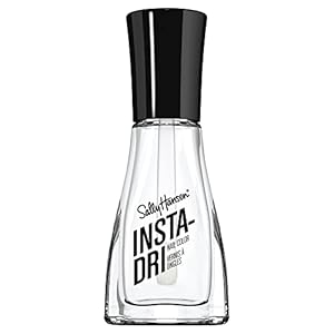 Sally Hansen Insta-Dri Quick Drying Nail Polish, Clearly Quick, Top Coat – 9.17 ml