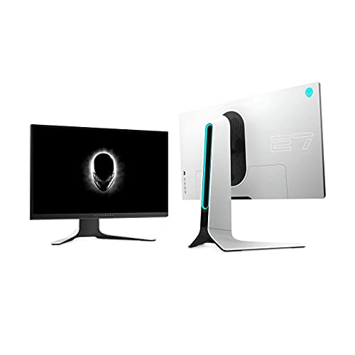 Dell AW2720HF, 27 Zoll, Alienware Gaming Monitor, Full HD 1920x1080, 240 Hz, IPS entspiegelt, 16:9, AMD FreeSync Premium & G-Sync kompatibel, 1 ms, höhenverstellbar 6