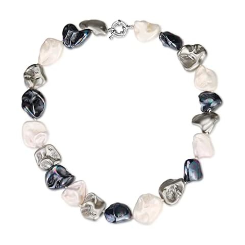 FULU AUTUMN Chunky Pearl Choker Necklace Cover