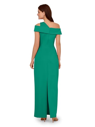 Image of Adrianna Papell Women's Asymmetrical Drape Gown