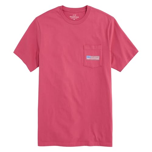 vineyard vines Mens Classic USA Logo Box Short-Sleeve Pocket Tee2
