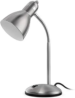 LEPOWER Metal Desk Lamp, Adjustable Goose Neck Table Lamp, Eye-Caring Study Desk Lamps