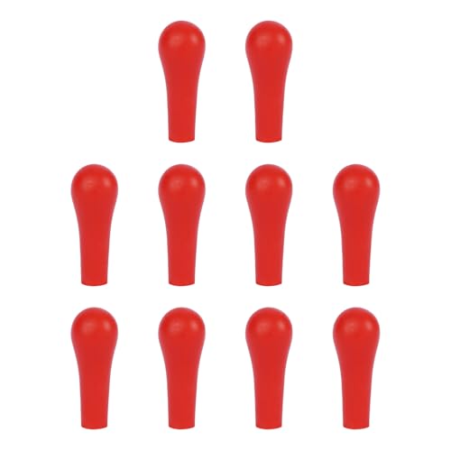 Bouchons en caoutchouc rouge Labasics pour pipettes de laboratoire et embouts d’aspiration
