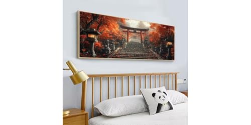 Broderie Diamant Grand Format Anti-Stress | Solution Déco Murale DIY