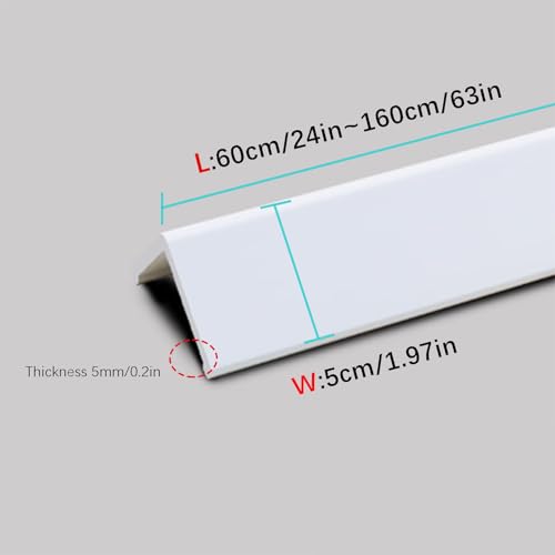Evita lesiones con L-SdProtector Almohadillas para paredes adhesivas 3