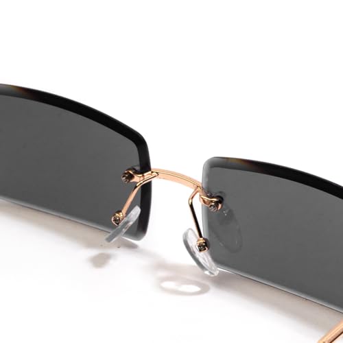 Image of SAM AND MARSHALL HARPER Eyeglass I Light Weight Frames I Rectangle Shape I Sheet Metal Frames I Prescription Friendly I Men & Women