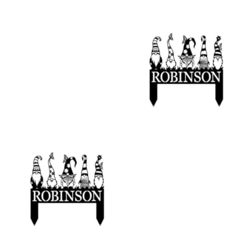 DSOUWEH 2 Set di Giardinaggio e Decorazione Pali da Giardino Decorativi per Decorazioni da Giardino affascinanti Sculture da Esterno Spina Decorativa da Giardino B