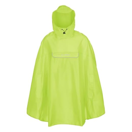 VAUDE Unisex Valdipino Poncho Regenmantel, Lemon, XXL, 02285 2 VAUDE Unisex Valdipino Poncho Regenmantel, Lemon, XXL, 02285