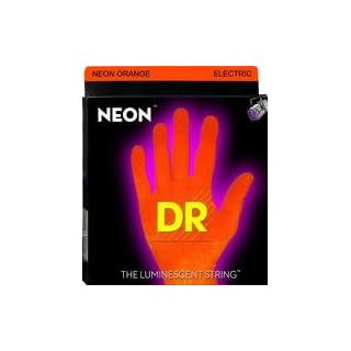 NEON orange hI-dEF electric guitar 009–046/leuchtstoffsaiten (orange) - Les Beatles, Paul McCartney, John Lennon, RIngo Starr, George Harrison