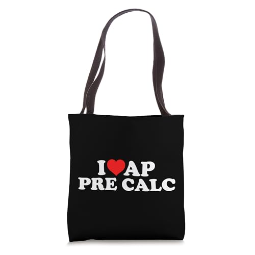 I Love AP Pre Calc Tote Bag