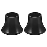 CLISPEED 2 Stück Wasserdichte Regenschirmspitzenabdeckung aus Gummi Langlebige Ersatzteile für Lange Stockschirme Einsetzbar als Sonnenschirm Zubehör und Reparaturteil