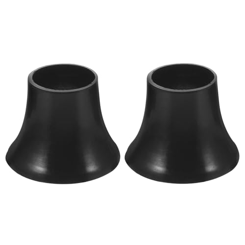 CLISPEED 2 Stück Wasserdichte Regenschirmspitzenabdeckung aus Gummi Langlebige Ersatzteile für Lange Stockschirme Einsetzbar als Sonnenschirm Zubehör und Reparaturteil