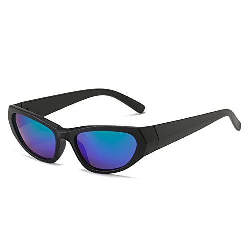Gafas de sol deportivas para ciclismo con protección UV para hombres y mujeres al aire libre (color: C, tamaño: mediano)