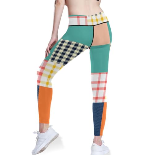 Leggings atléticos de cintura alta que no se bajan con control de abdomen y bolsillos seguros 3