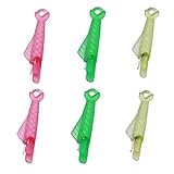 15 mini enhebradores de agujas tipo pez para máquina de coser con gancho, inserción de punto de plástico, herramienta de cambio rápido, accesorios de costura automática, inteligente y atractivo