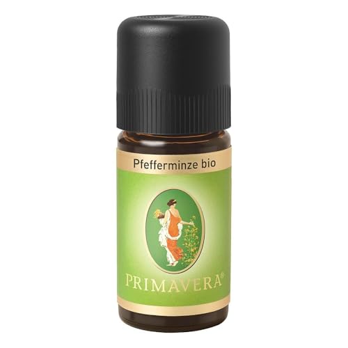 PRIMAVERA Pfefferminze BIO 100% naturreines Ätherisches Öl, 10 ml ätherisches Öl