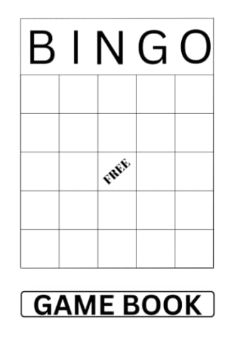 BINGO GAME BOOK: 100 pages for kids and adults