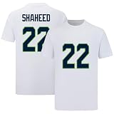 Rashid Shaheed T-Shirt White Women Football Stitched T-Shirt