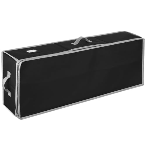 Image of Hearth & Harbor Wrapping Paper Storage Container - Christmas Storage Bag with Interior Pockets - Gift Wrapping Organizer Storage Fits Up to 22 Rolls of 40 inch - Tear Proof Wrapping Paper Organizer