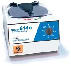 Single Speed Centrifuge - Fixed-angle Centrifuge, 614 Series, Drucker Model 614b