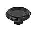 Aexit M14 Female Knobs & Hand Wheels Thread 98mm Plastic Head Diameter Screw On Clamping Knob Star Knobs Grip Black
