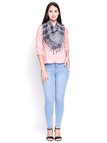 Écharpe à carreaux pour femme Style Quotient - Taille unique