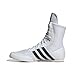 adidas Box Hog 2 - Boxing Shoes - White Black - Size 12.5