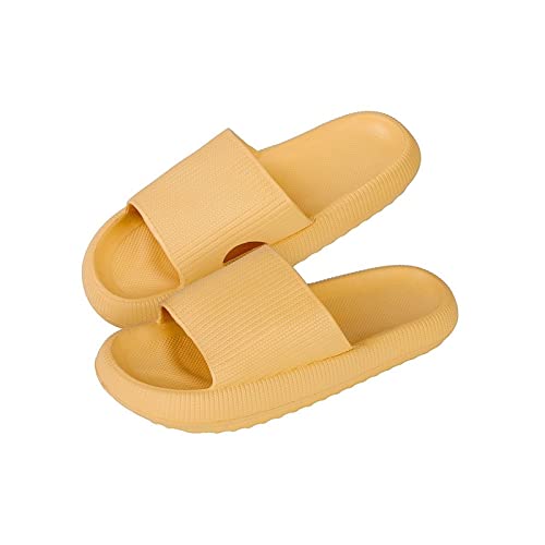 Slippers Women Fashion Women Summer Soft Slippers Thick Platform Bathroom Home Men Indoor Non-slip Anti-slip Female Cloud Cushion Slides